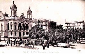 Oran - Place d'Armes - Theatre   